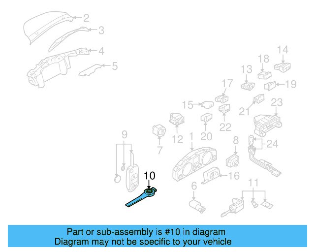 Key 7L6-837-216-INF - View 6