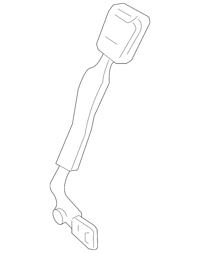 Buckle End 1J4-858-471-K-FCR - View 2