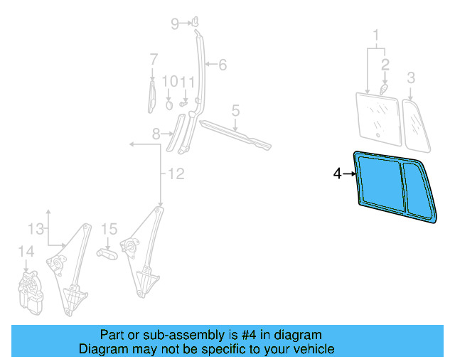 Window Guide 1J5-839-431-C-B41