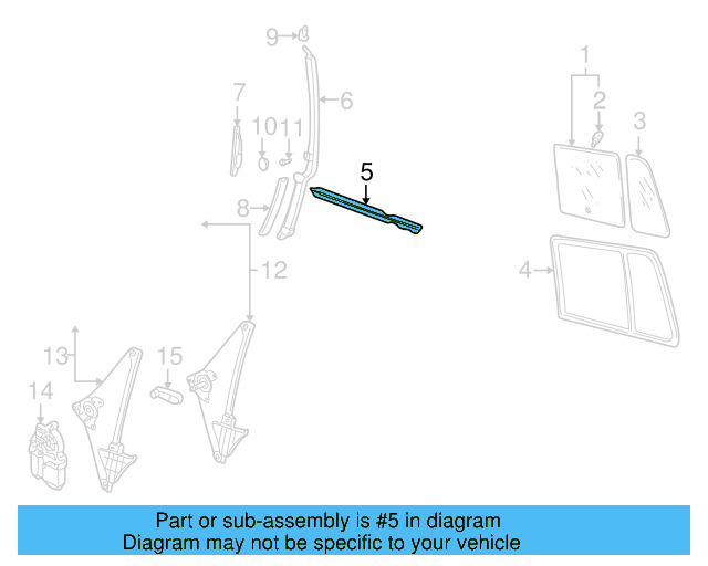 Belt Weather 1J5-839-471-D-B41 - View 3