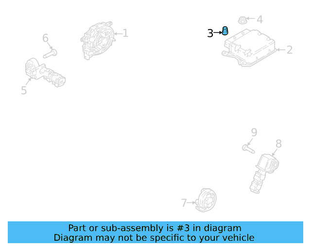Mount Bracket Nut N-015-082-10 - View 121