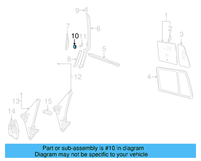 Crank Handle 1H0-837-581-D-B41 - View 10
