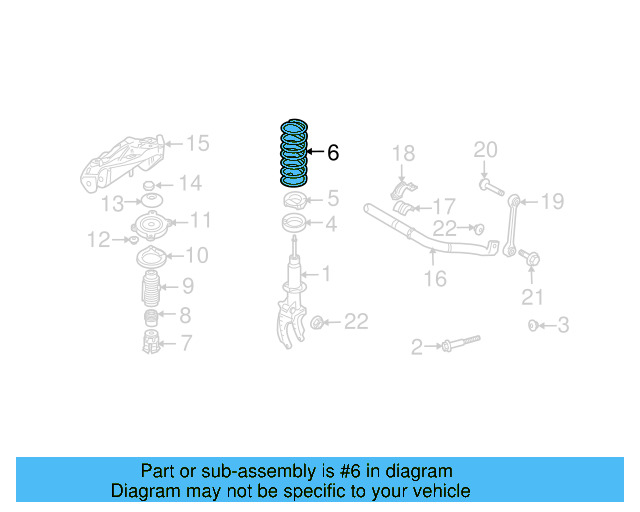 Coil Spring 7L6-411-105-AB
