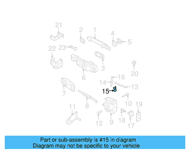Rod Bellcrank 3B0-839-833-E - View 10