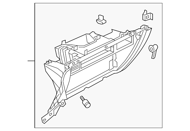 Glove Box Frame 5NN857101RM5
