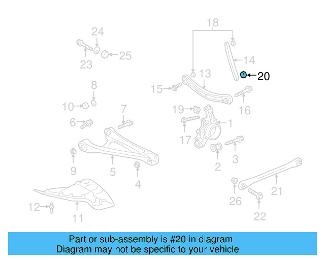 Stabilizer Link Lock Nut N-102-861-10 - View 36