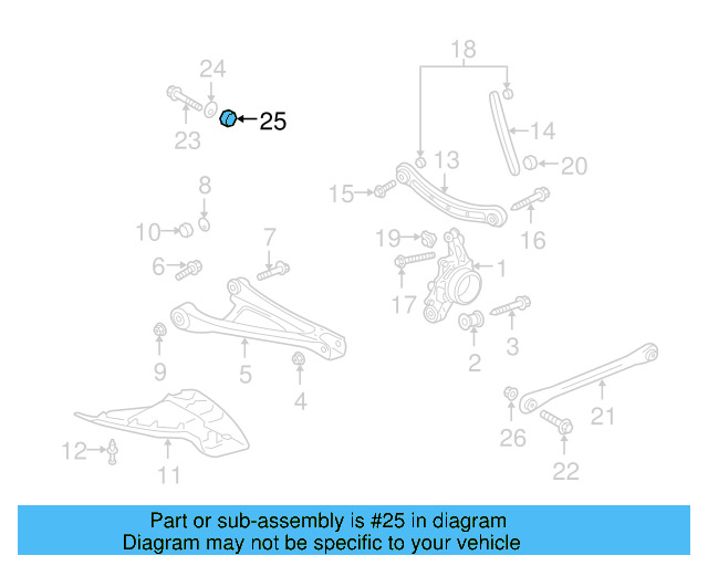 Lower Control Arm Lock Nut WHT-001-938 - View 40
