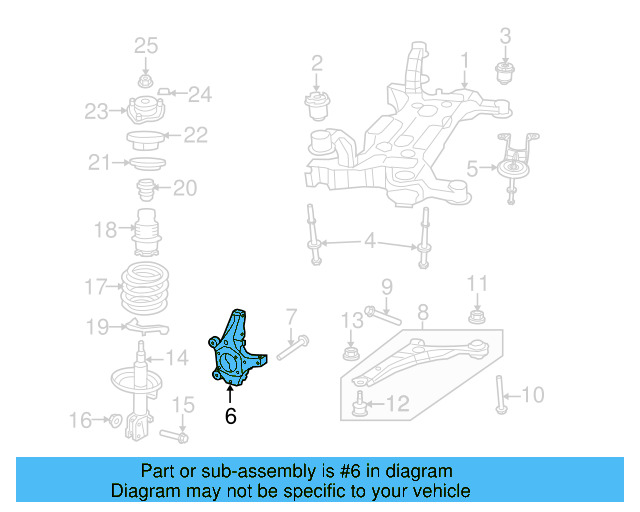 Knuckle 7B0-407-255-B - View 3