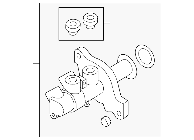 Master Cylinder 5QM-614-019-H - View 9