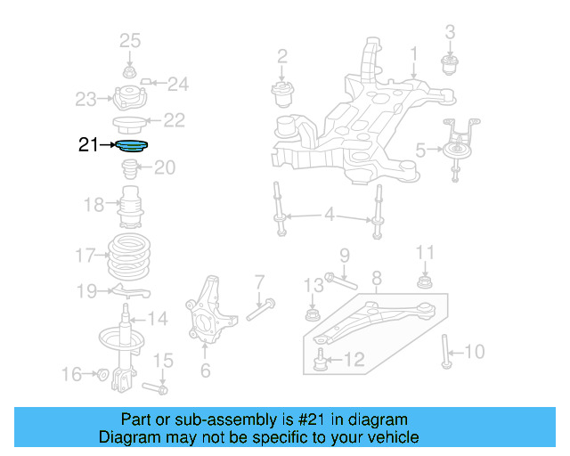 Stop Plate 7B0-412-341 - View 3