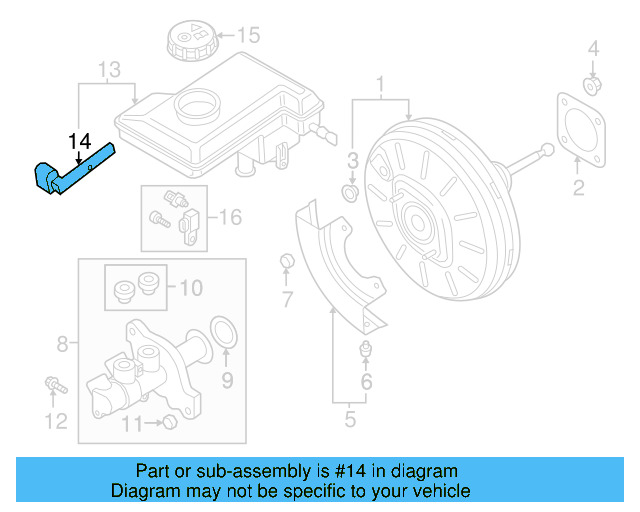 Brake Fluid Level Switch 1S0-611-377 - View 30