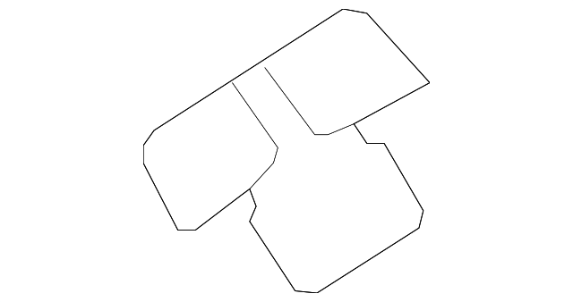 Pillar Molding Retainer 3C8-853-587 - View 3