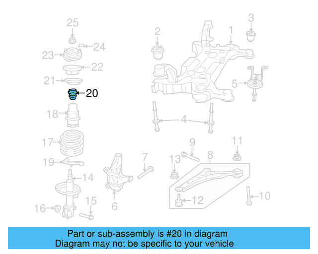 Stop Bumper 7B0-412-303