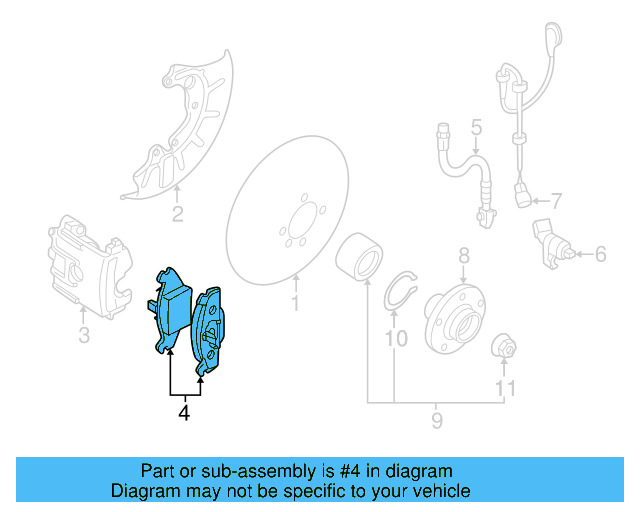Front Pads 1J0-698-151-K