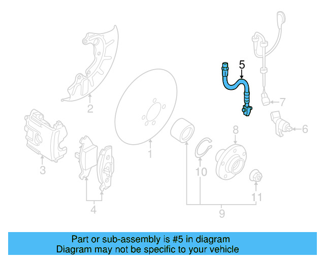 Brake Hose 1J0-611-701-N - View 32