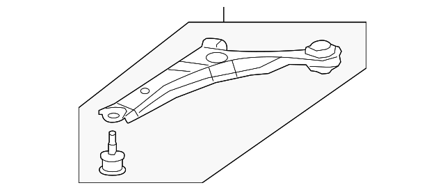 Lower Control Arm 7B0-407-151-F - View 3