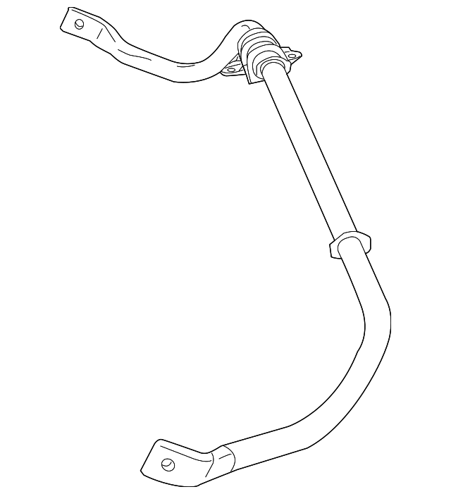 Stabilizer Bar 7B0-411-309-B - View 2
