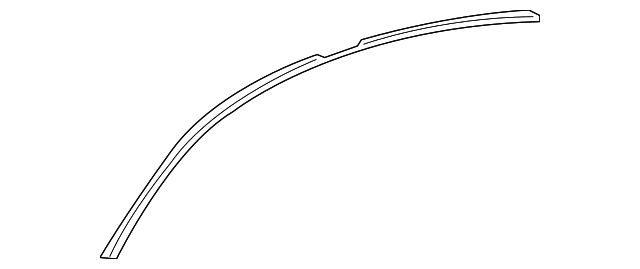 Roof Molding 3G8-854-544-D - View 3