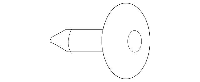 Pillar Molding Bolt WHT-004-564 - View 2