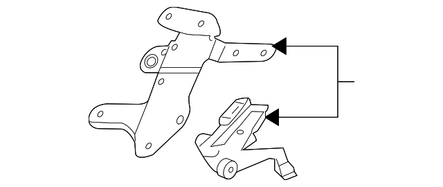 Actuator Bracket 1Y0-827-425-J