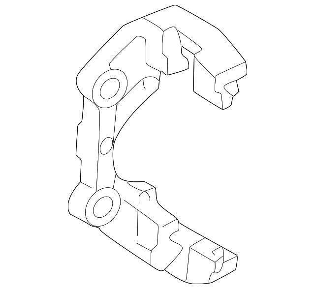 Disc Brake Caliper Bracket 3B0-615-125 - View 18
