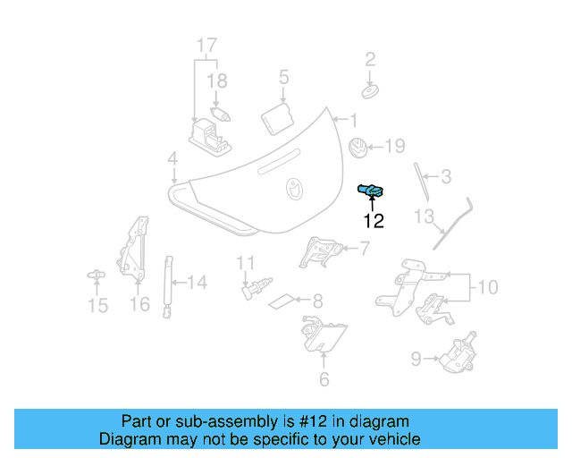 Sound Absorber 1C0-837-990-C