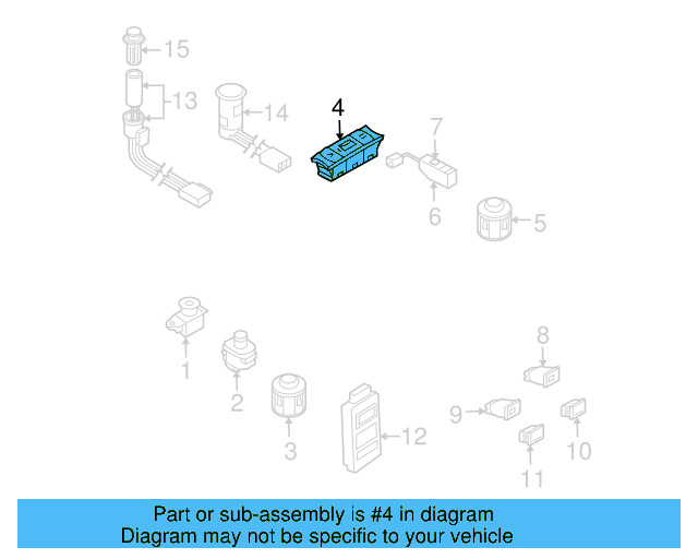 Indicator Switch 7L6-927-225-M-3X1 - View 2