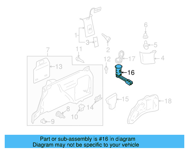 Power Outlet 1J0-919-309-B - View 17