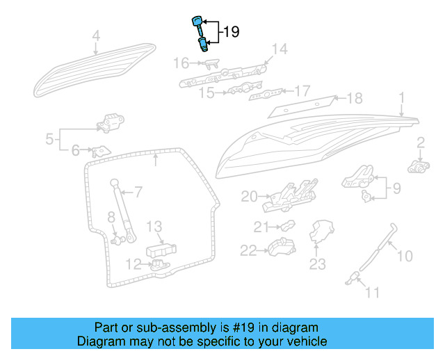 Adjust Motor 3B0-959-781-A - View 17