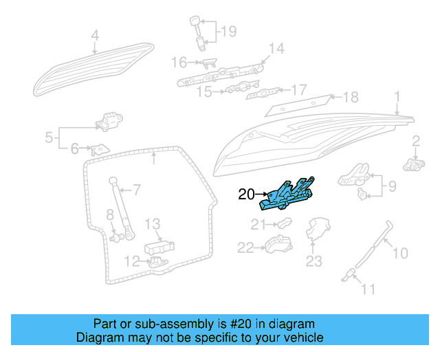 Cylinder & Keys Bracket 3B0-827-297-AB - View 5