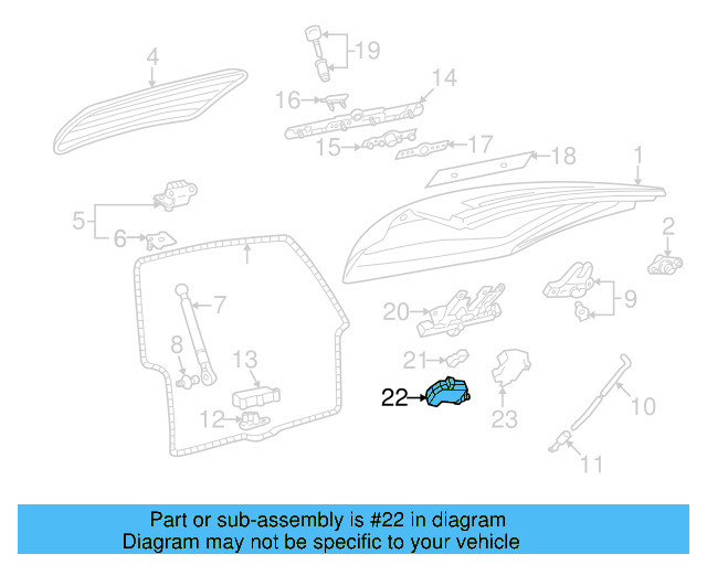 Adjust Motor 3B0-959-781-A - View 14
