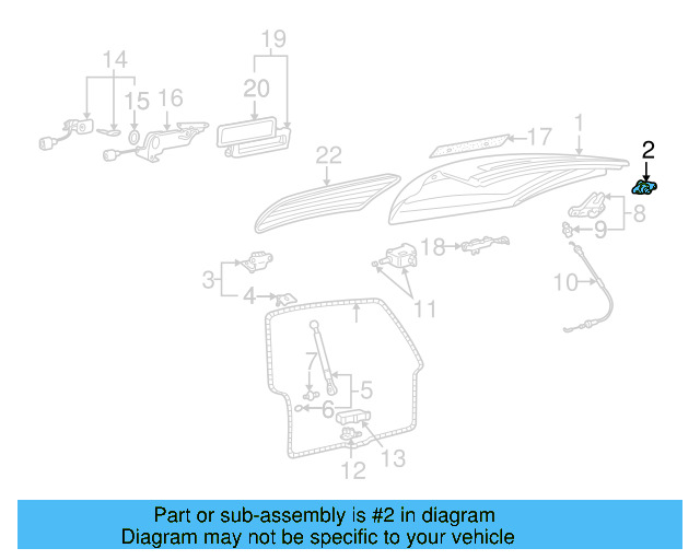 Lift Gate Bumper 1H9-827-499 - View 4
