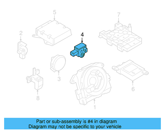 Ft Impact Sensor 5Q0-959-651-B - View 24