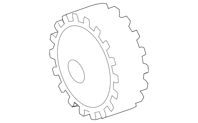Engine Timing Crankshaft Sprocket 06A-105-263-E - View 6