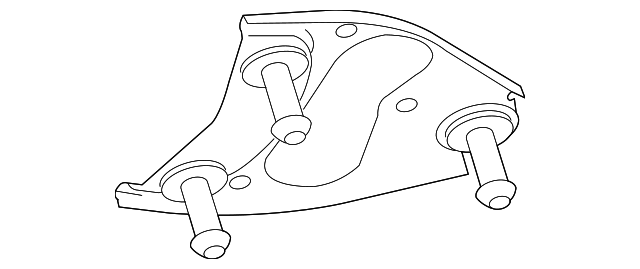 ABS Control Unit Bracket 7P0-614-235 - View 4