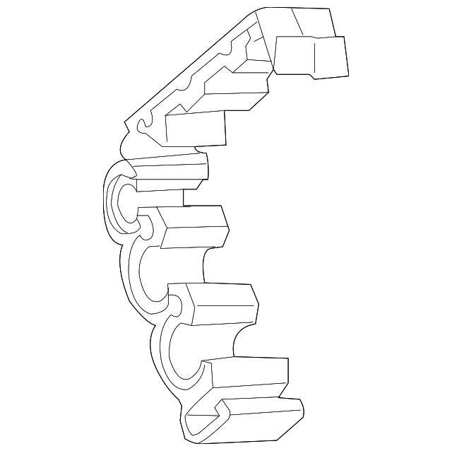 Control Module Holder 1J0-611-797-E - View 2