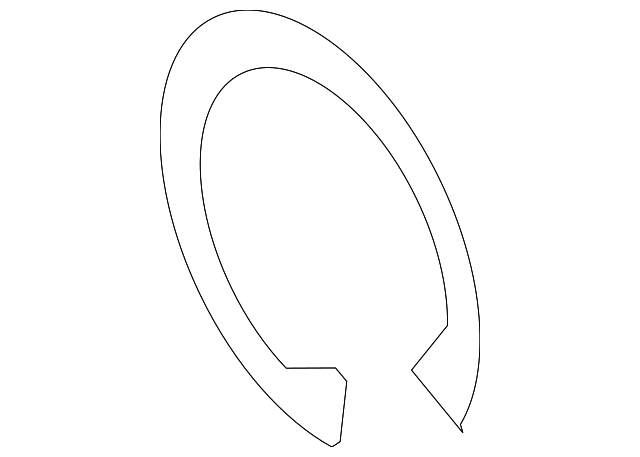 Bearing Assembly Snap Ring N-105-320-01 - View 2