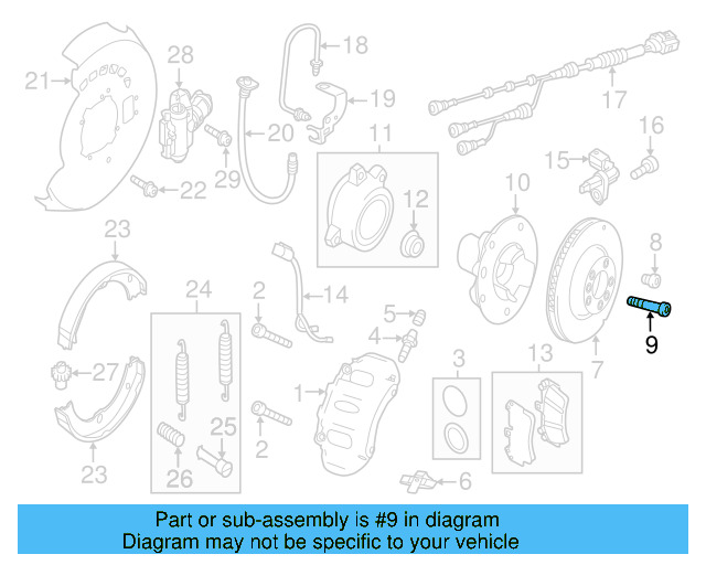 Splash Shield Bolt WHT-005-227 - View 12