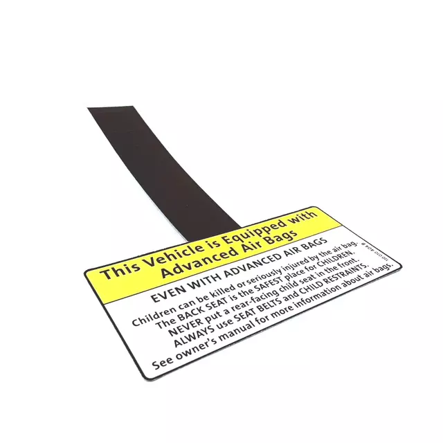 Air Bag Label 1J0-010-404-B