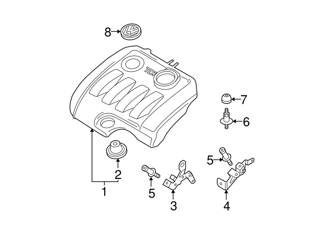 Floor Pan Stud 03L-103-164 - View 8
