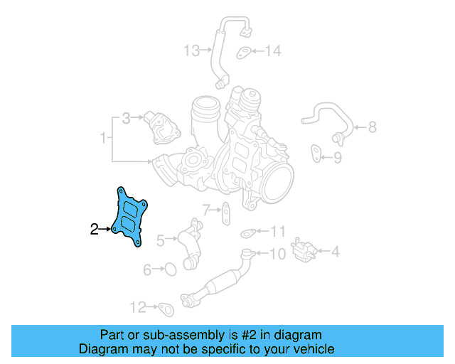 Converter & Pipe Gasket 5Q0-253-115-B - View 75