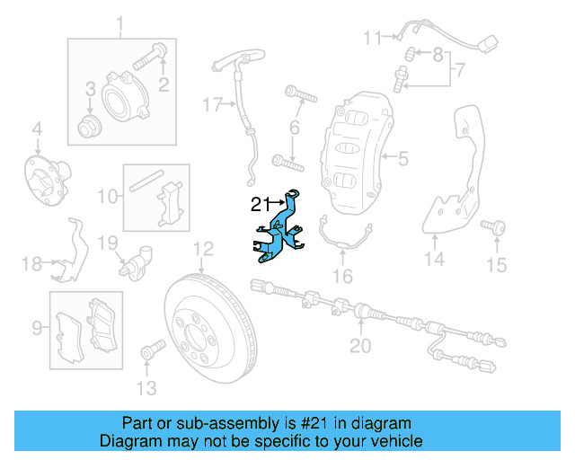 Sensor Harness Bracket 7P0-971-003-B - View 4