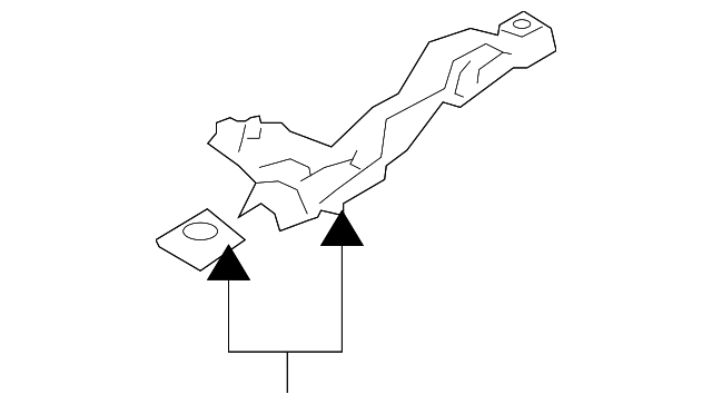 Front Bracket 7L6-863-843-B - View 2