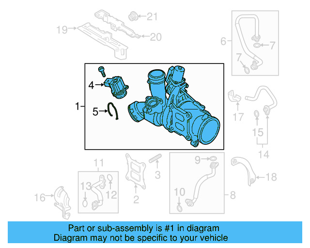 Exhaust Manifold 06K-145-721-P - View 16