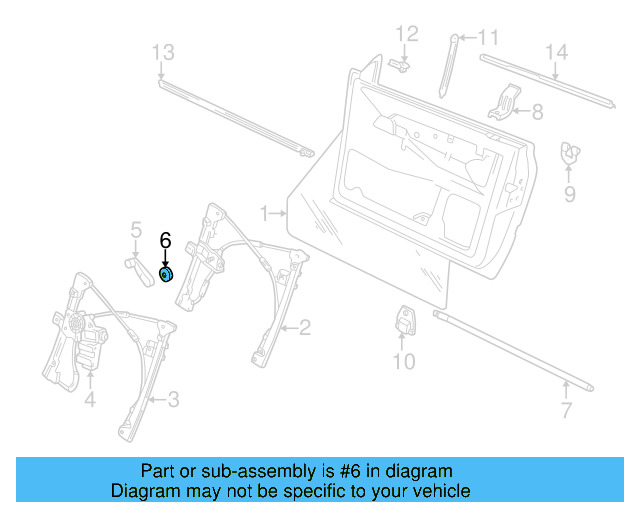 Crank Handle Gasket 411-837-447 - View 4