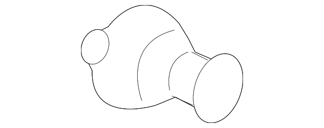 Windshield Pillar Trim Bushing 3D0-867-334-A - View 3