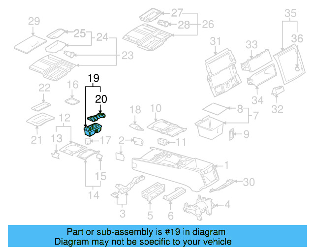 Cup Holder 7L6-858-602-C-9B9