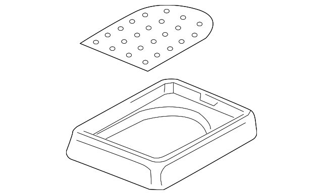 Storage Tray 7L6-863-091-A-3X1 - View 4