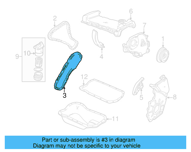 Timing Chain 02109465B - View 2