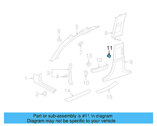 Body A 3B0-867-334 - View 20